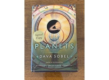 The Planets By Dava Sobel SIGNED X 2 First Edition