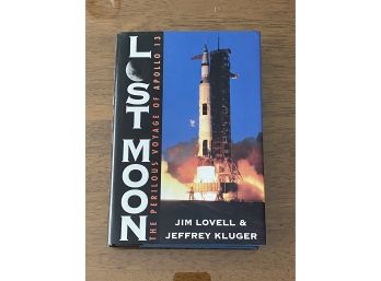 Lost Moon The Perilous Voyage Of Apollo 13 By Jim Lovell SIGNED & Inscribed