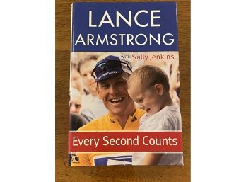 Every Second Counts By Lance Armstrong SIGNED First Edition First Printing