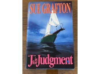 'j' Is For Judgement By Sue Grafton SIGNED First Edition