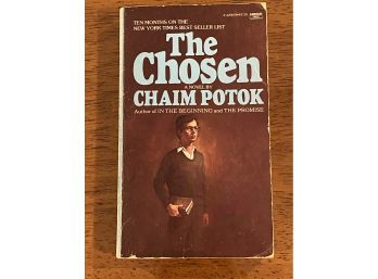 The Chosen By Chaim Potok SIGNED & Dated Paperback
