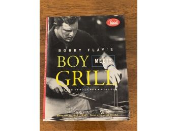 Boy Meets Grill By Bobby Flay SIGNED & Inscribed