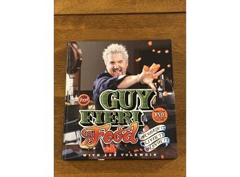 Guy Fieri Food By Guy Fieri SIGNED & Inscribed First Edition