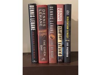Dennis Lehane SIGNED First Edition Book Lot With Ivy Pochoda Signed First Edition