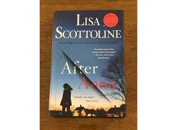 After Anna By Lisa Scottoline SIGNED First Edition