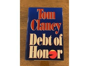 Debt Of Honor By Tom Clancy SIGNED First Edition