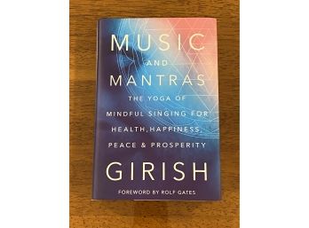 Music And Mantras By Girish SIGNED & Inscribed First Edition