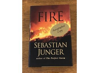 Fire By Sebastian Junger SIGNED