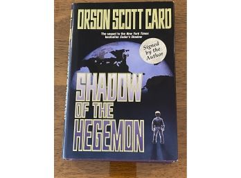 Shadow Of The Hegemon By Orson Scott Card SIGNED First Edition First Printing