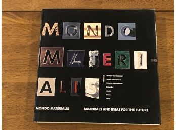 Mondo Materials By George M. Beylerian Anf Jeffrey J. Osborne SIGNED & Inscribed By Beylerian