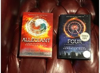 Allegiant & Four By Veronica Roth SIGNED Editions