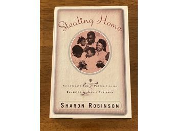 Stealing Home An Intimate Family Portrait By The Daughter Of Jackie Robinson SIGNED & Inscribed