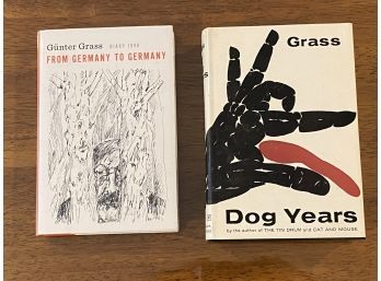 Dog Years & From Germany To Germany By Gunter Grass First Editions First Printings