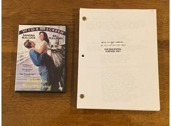 While You Were Sleeping DVD And Script