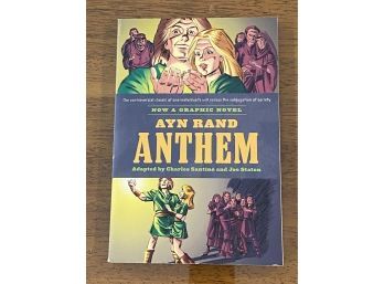 Ayn Rand Anthem Graphic Novel Adapted By Charles Santino And Joe Staton First Edition