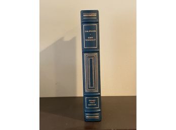 Galapagos By Kurt Vonnegut SIGNED Leatherbound First Edition Published By The Franklin Library