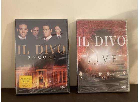 2 Brand New Il Divo DVDs