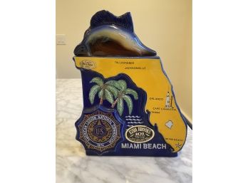 Miami Beach American Legion National Convention Commemorative Bottle