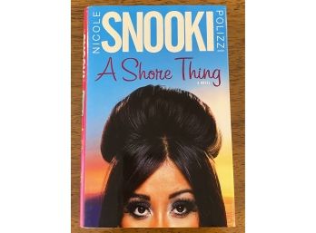 A Shore Thing By Nicole 'snooki' Polizzi Signed First Edition