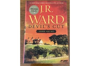 Devil's Cut By J. R. Ward Signed First Edition