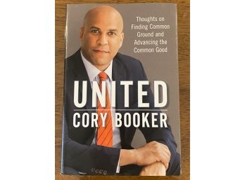 United By Cory Booker Signed First Edition
