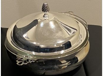 Towle Silver-plated 2-Quart Casserole With Removable Oven Proof Liner