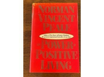 The Power Of Positive Living By Norman Vincent Peale SIGNED Third Printing