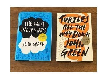 The Fault In Our Stars & Turtles All The Way Down By John Green SIGNED First Editions