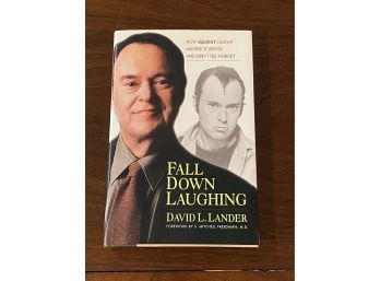 Fall Down Laughing By David L. Lander 'Squiggy' SIGNED & Inscribed Second Printing