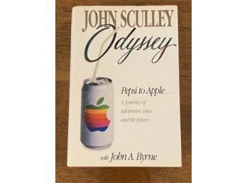 Odyssey Pepsi To Apple By John Sculley SIGNED & Inscribed First Edition