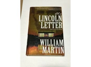 The Lincoln Letter By William Martin SIGNED First Edition