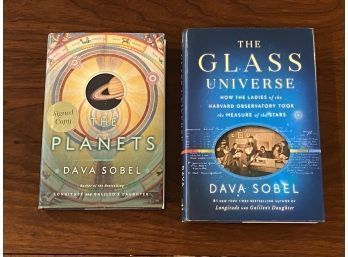 Dava Sobel SIGNED & Inscribed The Planets & The Glass Universe