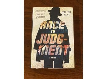 Race To Judgement By Frederic Block SIGNED & Inscribed First Edition
