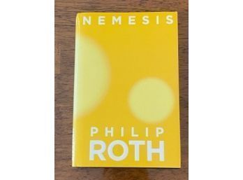 Nemesis By Philip Roth SIGNED First Edition
