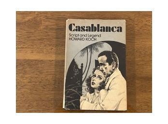 Casablanca Script And Legend By Howard Koch First Printing