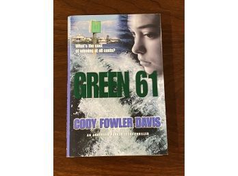 Green 61 By Cody Fowler Davis SIGNED & Inscribed First Edition