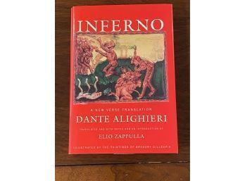Inferno A New Translation By Elio Zappulla SIGNED & Inscribed First Edition