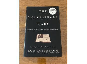 The Shakespeare Wars By Ron Rosenbaum Rare SIGNED First Edition