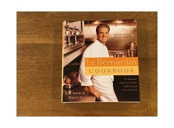 Le Bernardin Cookbook By Eric Ripert SIGNED & Inscribed Fifth Printing