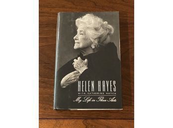 My Life In Three Acts By Helen Hayes SIGNED Later Printing