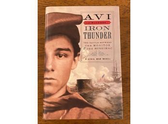 I Witness Iron Thunder By Avi SIGNED & Inscribed First Edition