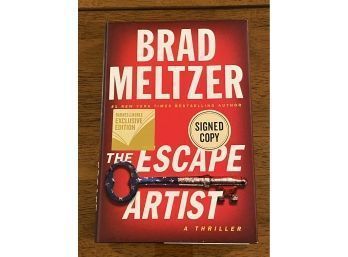 The Escape Artist By Brad Meltzer SIGNED First Edition