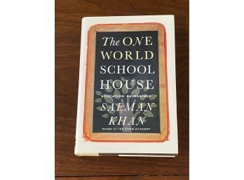 The One World School House By Salman Khan SIGNED First Edition