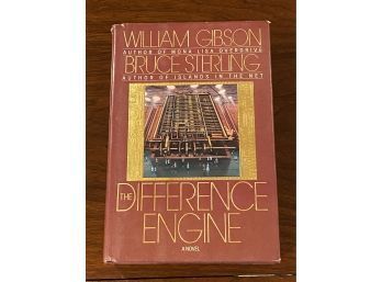 The Difference Engine By William Gibson And Bruce Sterling First Edition SIGNED By Gibson