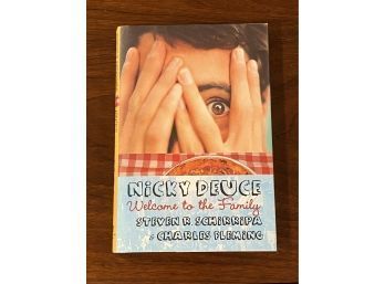 Nicky Deuce Welcome To The Family By Steven R. Schirripa & Charles Fleming SIGNED & Inscribed
