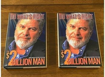 Do What's Right By Larry Wilson SIGNED Presentation Copies First Editions