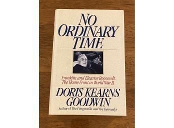 No Ordinary Time By Doris Kearns Goodwin SIGNED & Inscribed