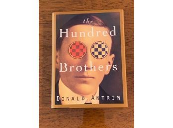 The Hundred Brothers By Donald Antrim SIGNED First Edition