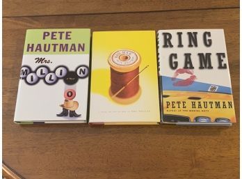 Pete Hautman SIGNED First Editions - Mrs. Million, Rag Man, Ring Game