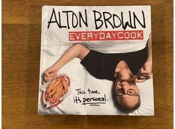 Everyday Cook By Alton Brown SIGNED & Inscribed First Edition